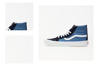 Vans Vault OG SK8-Hi LX (Suede/ Canvas) Navy/ Stvnvy 4