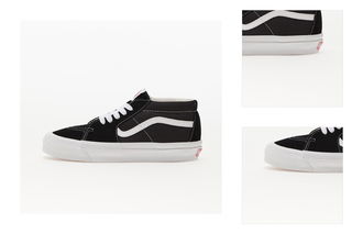 Vans Vault OG SK8-Mid LX Suede/ Canvas Black/ White 3