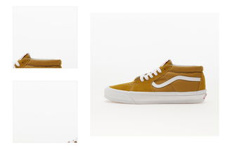 Vans Vault OG SK8-Mid LX Suede/ Canvas Tobacco/ White 4