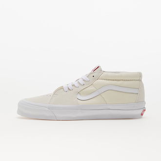 Vans Vault OG SK8-Mid LX Suede/ Canvas White/ White