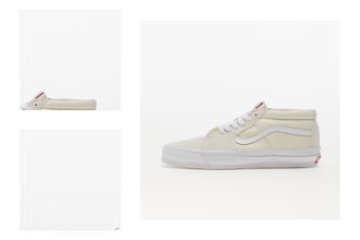 Vans Vault OG SK8-Mid LX Suede/ Canvas White/ White 4