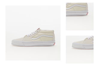 Vans Vault OG SK8-Mid LX Suede/ Canvas White/ White 3