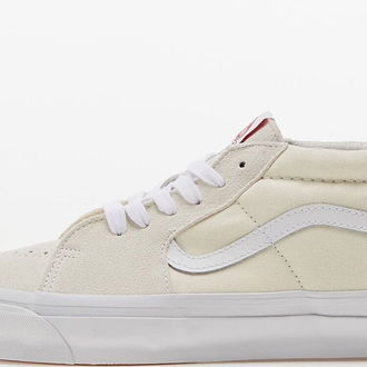 Vans Vault OG SK8-Mid LX Suede/ Canvas White/ White 5