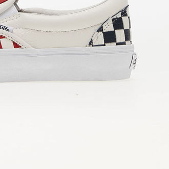 Vans Vault OG Slip-On LX (Leather Woven) White/ Red 9