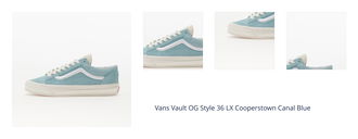 Vans Vault OG Style 36 LX Cooperstown Canal Blue 1