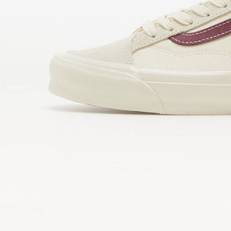 Vans Vault OG Style 36 LX (Suede/ Canvas) Classic White/ Pomegranate 8