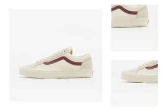 Vans Vault OG Style 36 LX (Suede/ Canvas) Classic White/ Pomegranate 3