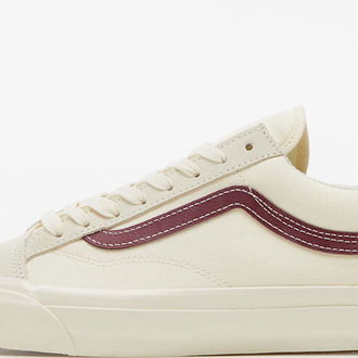 Vans Vault OG Style 36 LX (Suede/ Canvas) Classic White/ Pomegranate 5