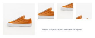 Vans Vault OG Style 36 LX (Suede/ Leather) Desert Sun/ High Rise 1