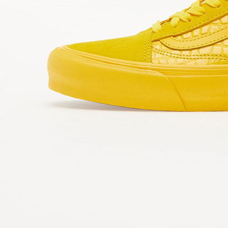 Vans Vault Old Skool LX (Croc Skin) Lemon Chrome 8