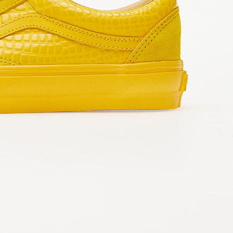 Vans Vault Old Skool LX (Croc Skin) Lemon Chrome 9