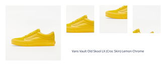 Vans Vault Old Skool LX (Croc Skin) Lemon Chrome 1