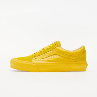 Vans Vault Old Skool LX (Croc Skin) Lemon Chrome 2