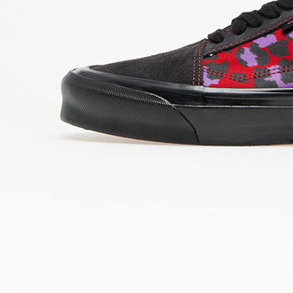 Vans Vault Old Skool NS OG LX (Stray Rats) Raven/ Racing Red 8