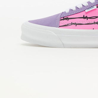 Vans Vault Old Skool NS OG LX (Suede/ Canvas) Barbed Wire/ Pink 8