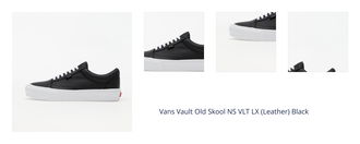 Vans Vault Old Skool NS VLT LX (Leather) Black 1