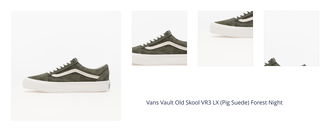 Vans Vault Old Skool VR3 LX (Pig Suede) Forest Night 1