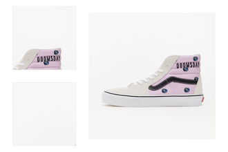 Vans Vault SK8-Hi LX (Cali Thornhill Dewitt) White/ Pink 4