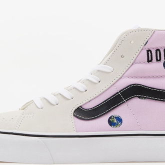 Vans Vault SK8-Hi LX (Cali Thornhill Dewitt) White/ Pink 5