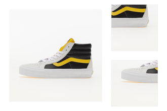 Vans Vault Sk8-Hi Reissue (Leather) White/ Black/ Freesia 3