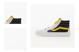 Vans Vault Sk8-Hi Reissue (Leather) White/ Black/ Freesia 4