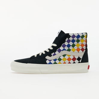 Vans Vault SK8-Hi VLT LX (Pride) Woven Leather/ Rainbow/ Marshmallo 2