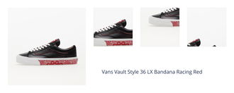 Vans Vault Style 36 LX Bandana Racing Red 1