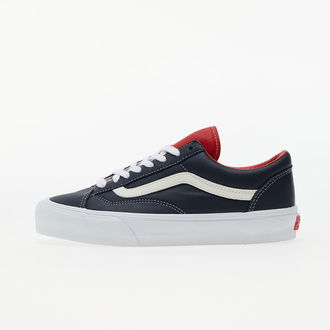 Vans Vault Style 36 LX (Leather) Parisian Night / Racing Red