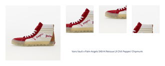 Vans Vault x Palm Angels SK8-Hi Reissue LX Chili Pepper/ Chipmunk 1