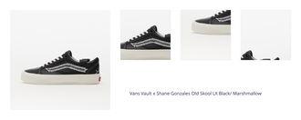 Vans Vault x Shane Gonzales Old Skool LX Black/ Marshmallow 1