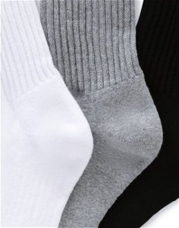 Vans WM Classic Crew Wmns 3-Pack Socks - Dámske - Ponožky Vans - Viacfarebné - VN0A49ZF9RP1 - Veľkosť: 36.5 5