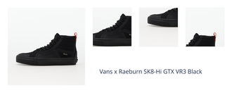 Vans x Raeburn SK8-Hi GTX VR3 Black 1