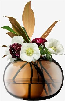 Váza Epoque, v. 18 cm, lesklý jantár - LSA international