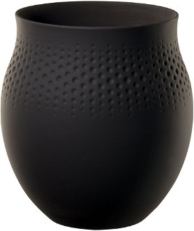 Váza Perle, veľká, kolekcia Manufacture Collier noir - Villeroy & Boch
