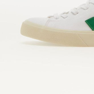 Veja Campo Canvas W White/ Emeraude 8