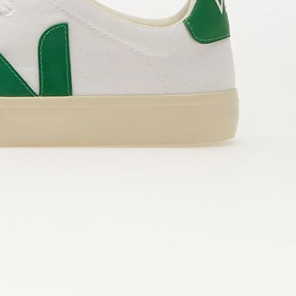 Veja Campo Canvas W White/ Emeraude 9