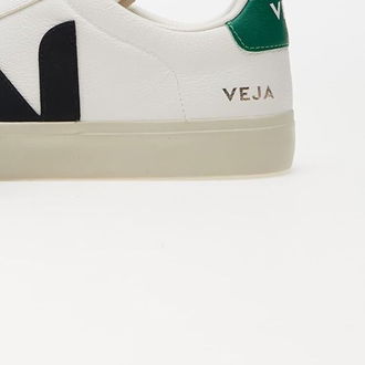 Veja Campo Chromefree Leather Extra-White/ Black/ Emeraude 9