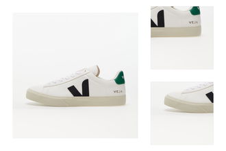 Veja Campo Chromefree Leather Extra-White/ Black/ Emeraude 3