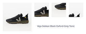 Veja Dekkan Black Oxford-Grey Tonic 1