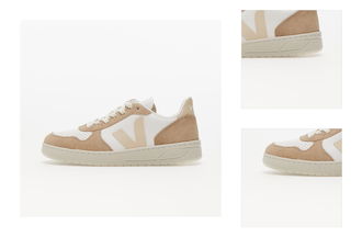 Veja V-10 Ch Leather W Extra-White/ Sable/ Sahara 3