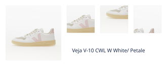 Veja V-10 CWL W White/ Petale 1