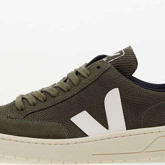 Veja V-12 B-Mesh Olive/ White 5