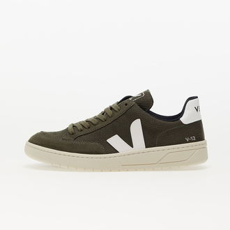 Veja V-12 B-Mesh Olive/ White 2