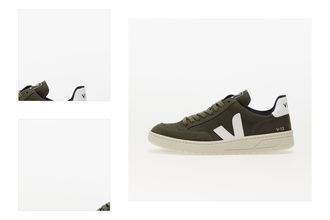 Veja V-12 B-Mesh Olive/ White 4