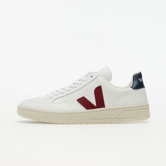 Veja V-12 Leather White Marsala Nautico 2