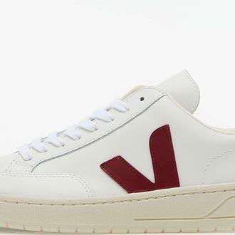 Veja V-12 Leather White Marsala Nautico 5