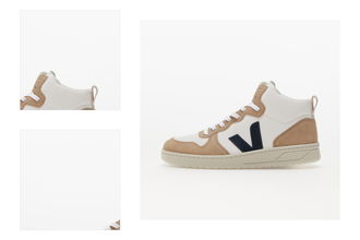 Veja V-15 Chromefree Leather Extra-White/ Nautico/ Sahara 4