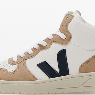 Veja V-15 Chromefree Leather Extra-White/ Nautico/ Sahara 5