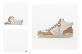 Veja V-15 Chromefree Leather W Extra-White/ Pierre/ Sahara 4