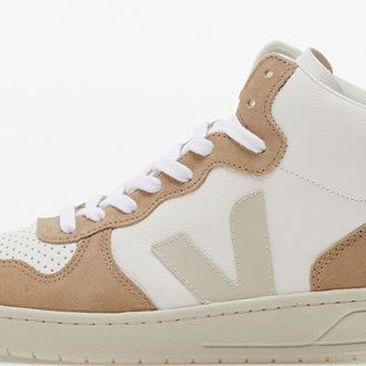 Veja V-15 Chromefree Leather W Extra-White/ Pierre/ Sahara 5